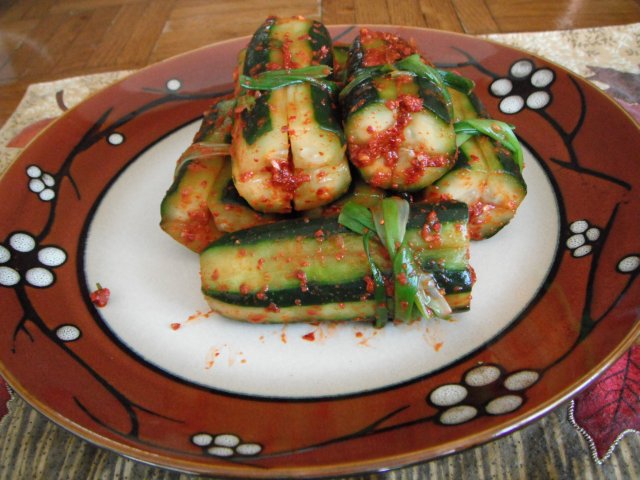 Cucumber Kimchi - Click Image to Close