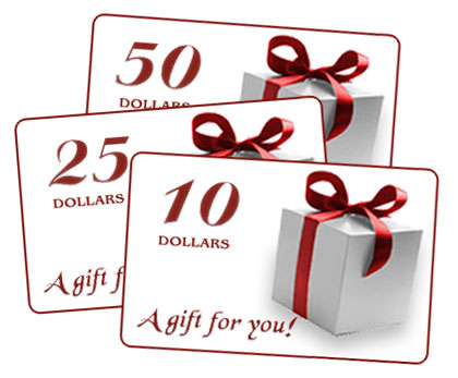 Gift Certificates - Click Image to Close