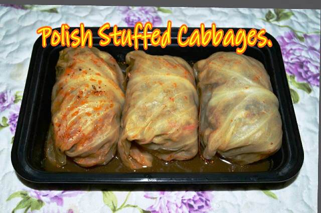 Beef Stuffed Cabbage (Polish Golabki ) - Click Image to Close