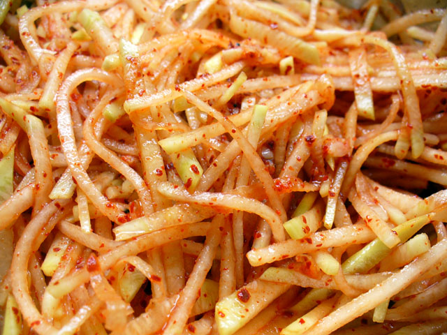 Korean Radish Kimchi - Click Image to Close