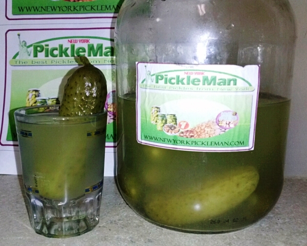 Garlic Pickle Juice Pickleback Shot Brine Back Shooter - Click Image to Close