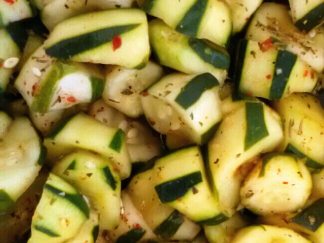 Spicy Cucumber Salad - Click Image to Close