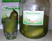 Dill Pickle Juice Pickleback Shot Brine Back Shooter