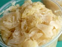 Fresh Sauerkraut Home Made